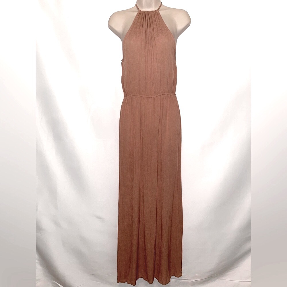 Nude Maxi Dress